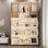 Portable Wardrobe Closet Storage Organizer For Clothes,Clothes Dresser,17 Magnetic Doors17 Cubes & 1 Hanging Rod,6 Pcs Hangers , Baby Wardrobe Storage Cabinet,White