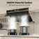 BRANO 36 in. 900 CFM Convertible Under Cabinet Range Range Hood in Stainless Steel with Carbon Filter