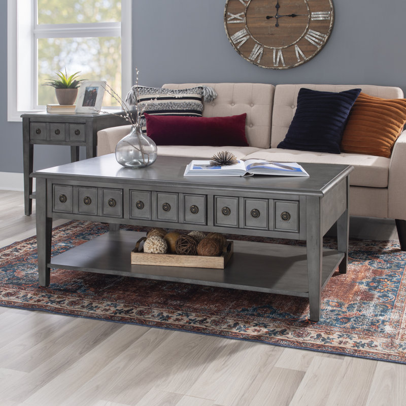 Alfonzo Coffee Table by Sand & Stable, Gray
