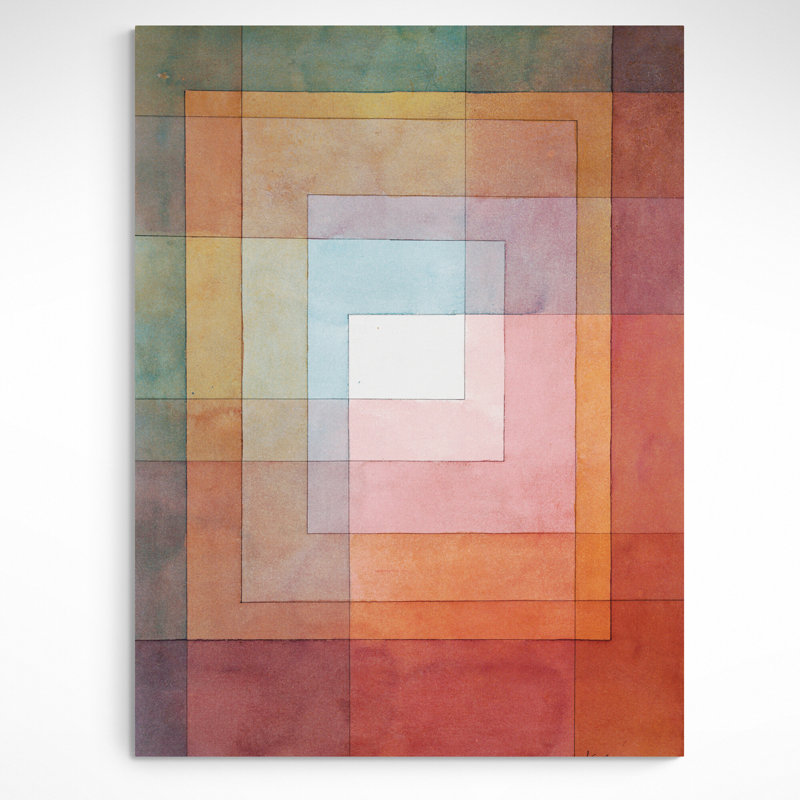Polyphonically by Paul Klee - Wrapped Canvas Print, 61cm H x 41cm W