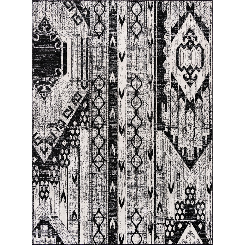 Wenden Ikat Indoor Rug, Rectangle 8' x 11'