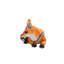 Boîte à bijoux Fox Émail brun et cristaux autrichiens