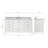 Flynt 67'' Single Bathroom Vanity with Carrara Marble Top-90865203
