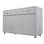 Table d'appoint Three Doors - Gris