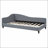 L-Shaped Linen Daybed With Solid Wood Legs, Combining Modern Design And Comfort For Versatile Use In Any Room-631121950-631121951