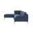 Velvet L-Shaped Sectional-87793263-87793260