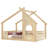 Floor Bed With Window And A Small Shelf, Solid Wood Floor Bed With House-Shaped Roof-43816928-43816931