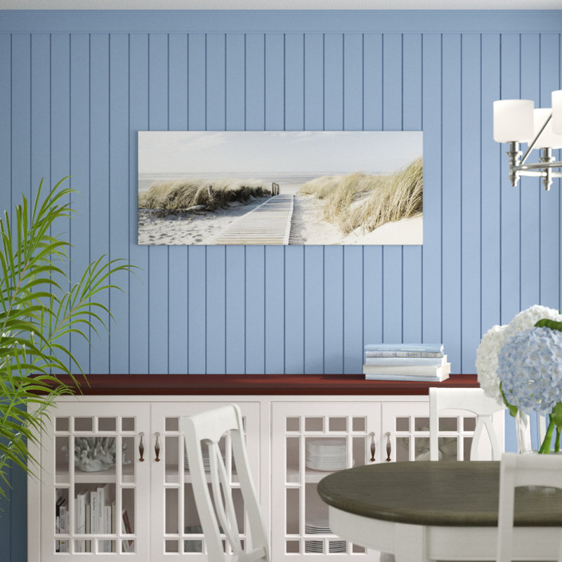 Seeblick III - No Frame Print on Canvas