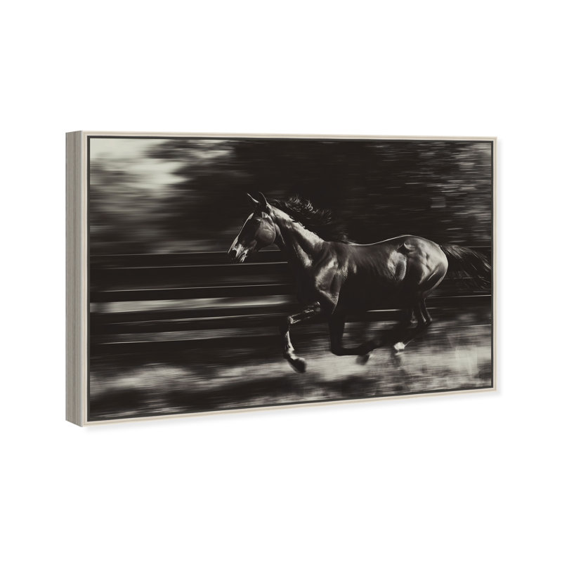 Velocity Unbound Print by Oliver Gal, 21"H x 31"W, Silver Floater Frame