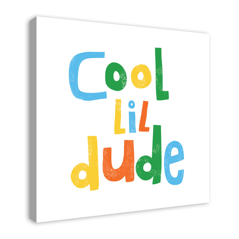 Art sur toile cool lil dude Malave, Toile tendue, H 12 po x l 12 po x P 1,25 po