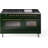 ILVE Nostalgie II Series 60 inch Dual Fuel Range with 9 Sealed Burners, Griddle (Glass Door)-98196663-98196798