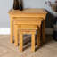 Glessite Solid Wood Nesting Tables