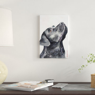 " Black Labrador " by George Dyachenko