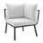 Modway Riverside 4 Piece Outdoor Patio Aluminum Sectional-139906558-141447051