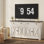 Buffet de 59 po de largeur avec deux grands tiroirs, armoire-buffet avec porte et tablettes ajustables, crédence pour le salon, la chambre à coucher