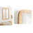 Rahfy Rounded Rectangle Rattan Framed Pinboard