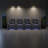 Multi-functional TV sofa in basement