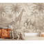 Papier peint safari, girafe, paysage de jungle-1612644101-1612644103