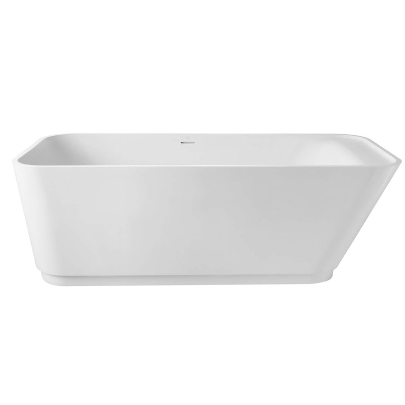 Modulus 72" x 32" Free Standing Soaking Acrylic Bathtub 