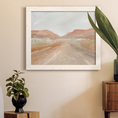 Road to Sedona - Peinture sur toile encadrée
