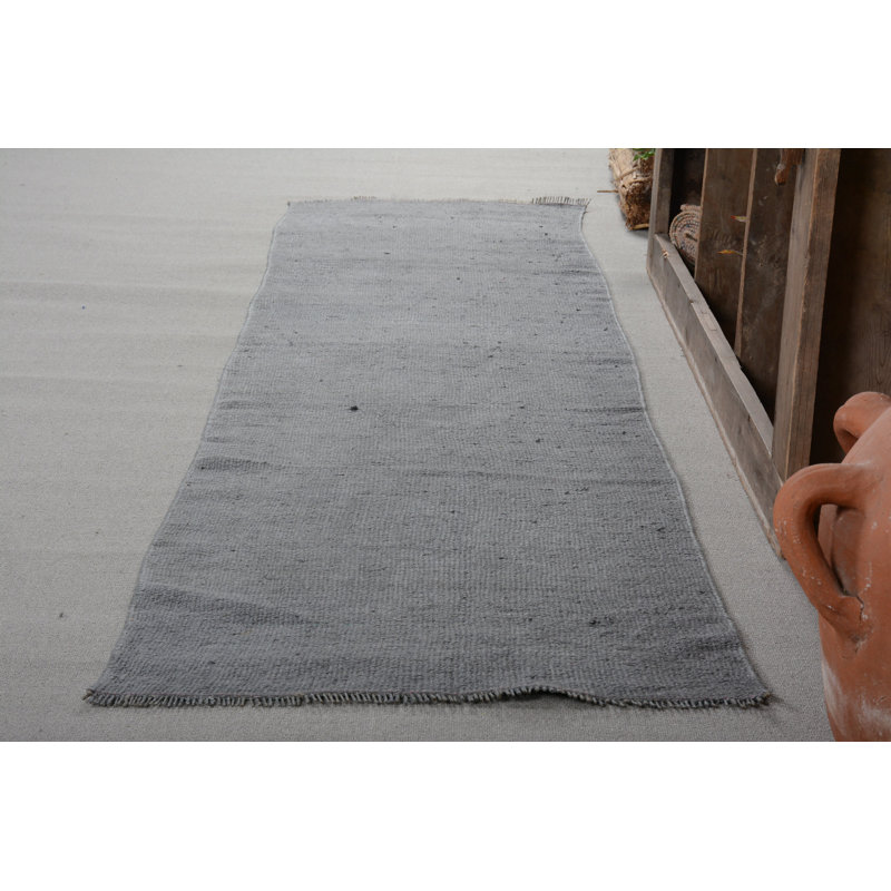 Tapis turcs, tapis rétro, tapis de couloir 2,2 pi x 9,6 pi, tapis moderne, tapis géométrique bronze, tapis frais