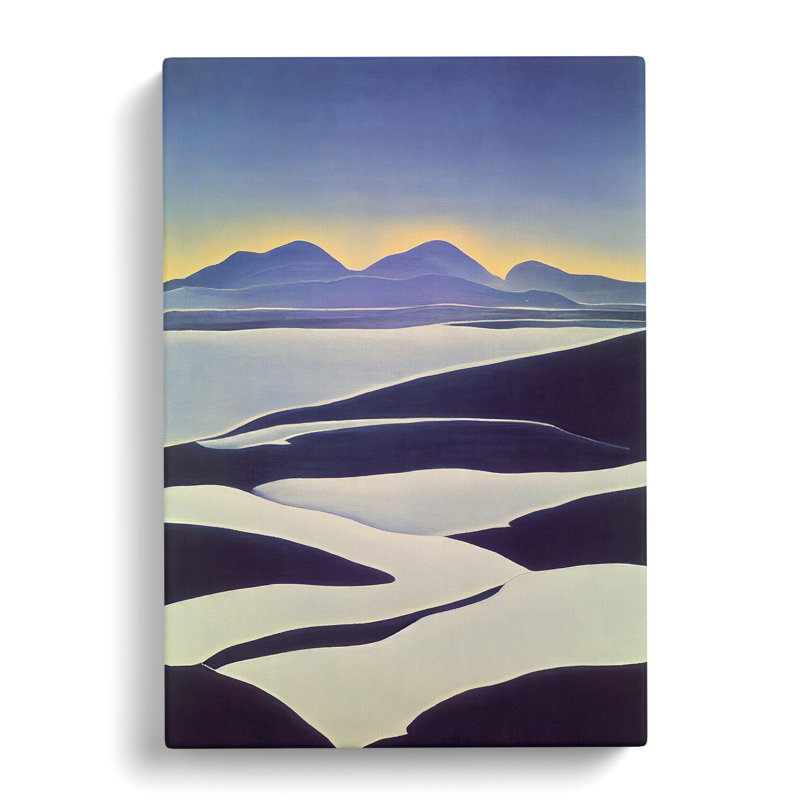 CAN-V0523-2907X Winter Landscape - Wrapped Canvas Print, 76cm H x 50cm W x 3cm D