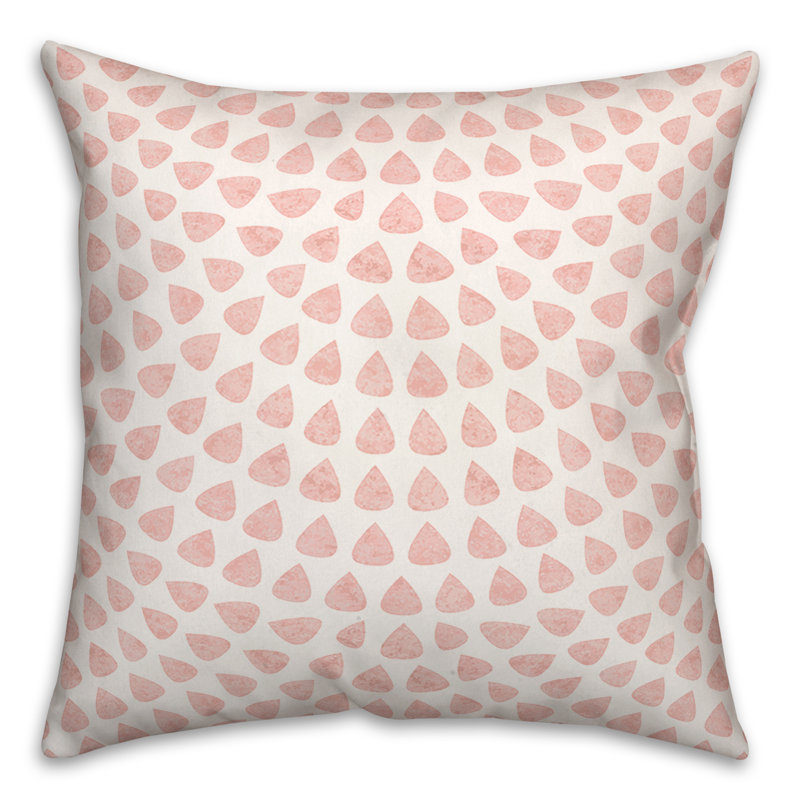 Housse et insert de coussin carré aquarelle