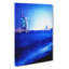 The Burj Al Arab Hotel In Dubai In Abstract - Wrapped Canvas-55339279