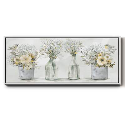 Farmhouse Bouquets - Toile encadrée