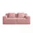 Loveseat with Throw Pillows and Deep Seat-839436866