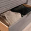Commode, finition brune