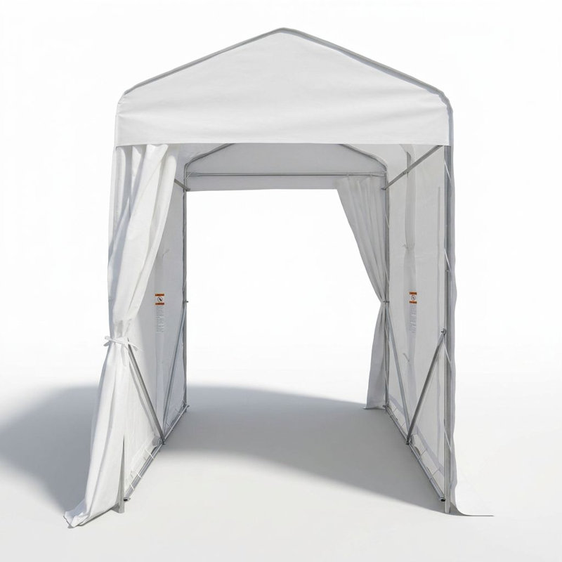 Abri utilitaire Gazebo Penguin 1,5 m x 2,4 m - Blanc