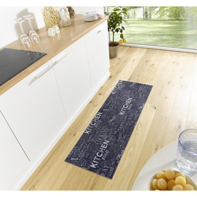 "Cook & Clean" Kitchen Runner - Kitchen Rug With a Non-slip Design. For Kitchen Hallway or Dining Room