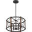 Lustre cylindrique unique à 6 lumières Kafader