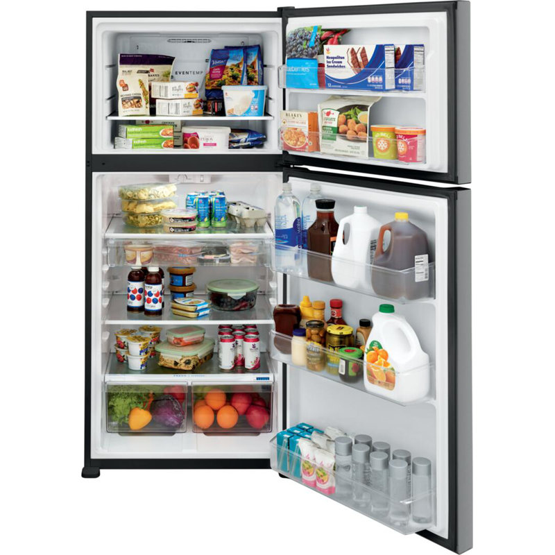 Frigidaire 20.0 Cu. Ft. Garage Ready Top Freezer Refrigerator, Stainless Steel