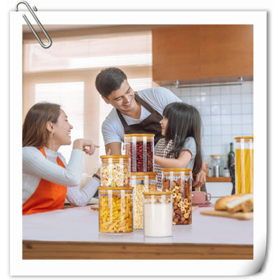Ensemble de contenants en verre Dianet