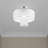 Hanson Fabric Semi Flush Mount-280999376-280999367