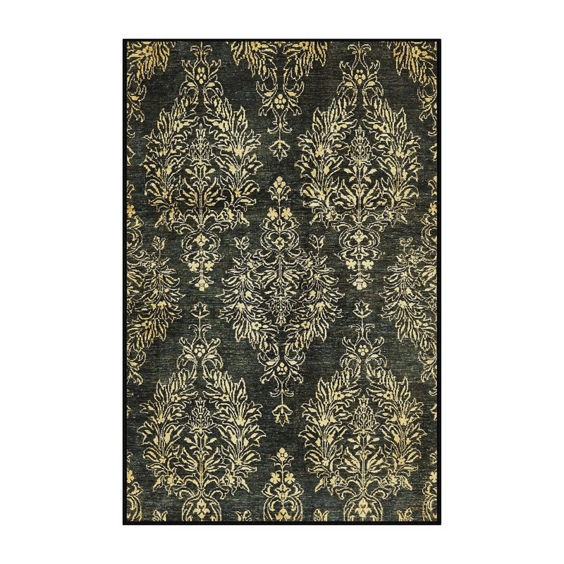 Tapis abstrait moderne 383, Rectangle 3 pi x 5 pi