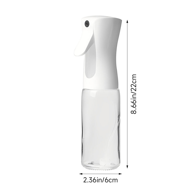Single Oil / Vinegar Cruet, White