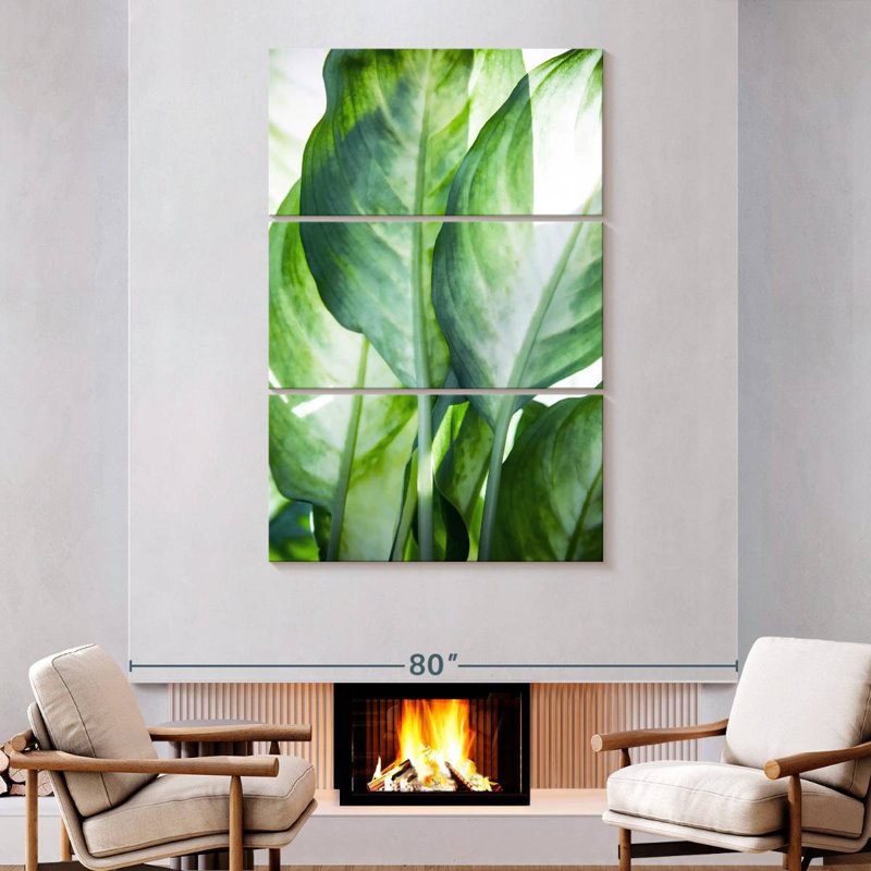Harnek Tropic Abstract, 74" H x 48" W