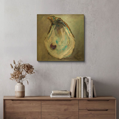 'Open Heart' By Jeanette Vertentes Gold Metal Wall Art, 24" x 24"