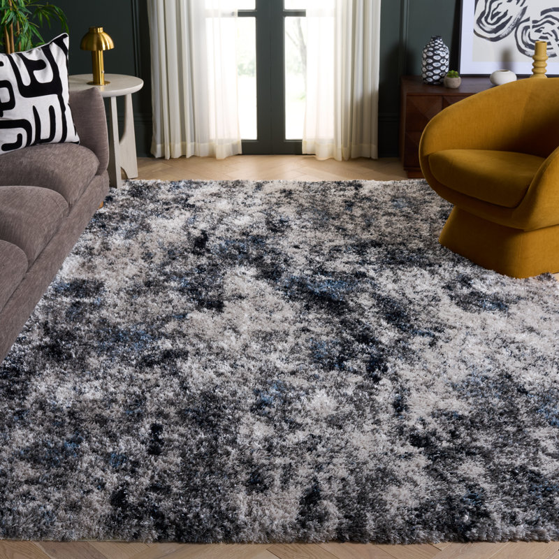 Cloud Shag Performance Abstract Rug, Rectangle 8' x 10'