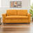 Tekeyla 78'' Firm Square Arms Sleeper Sofa 3 in 1 Convertible  Queen Size Sleeper Sofa Bed with Pull Out Bed-1383477509-1388332342