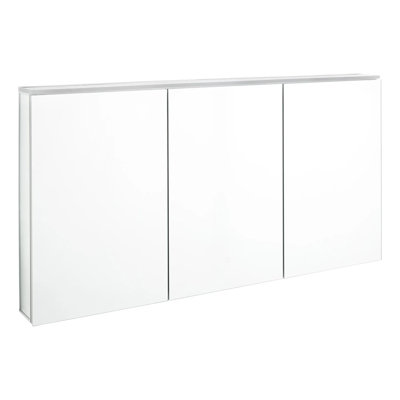 53" Pallas Lighted Medicine Cabinet with Tunable LED and Electrical Outlet