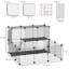 Zappy 70cm H Panel Steel Exercise Pen With Door