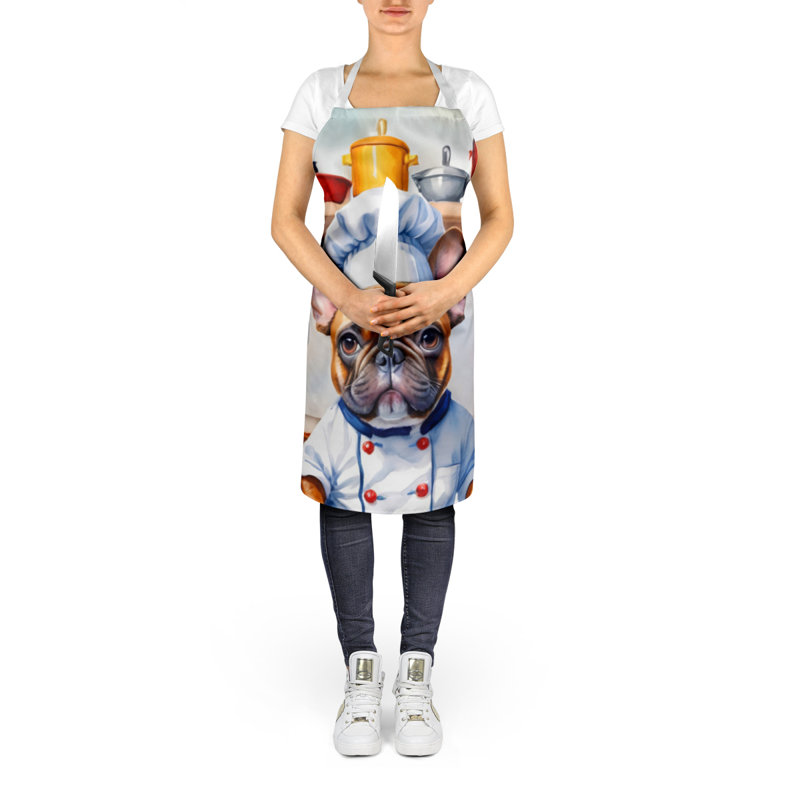 No Pattern Bib Apron