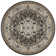 Skazar Isfahan Tufted Brown Rug