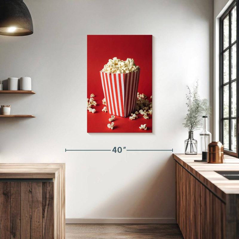 Yarlin Cinema Popcorn, 36" H x 24" W