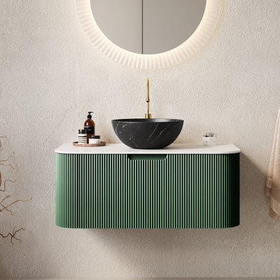Meuble-lavabo et lavabo de salle de bain