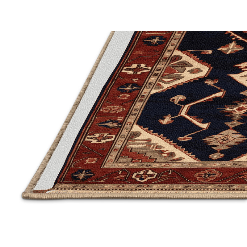 Tapis brun lavable à la machine